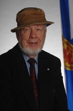 Portrait of Tom De Vany Forrestall: Photo courtesy of Order of Nova Scotia (2007).